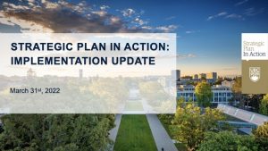 Strategic Plan Update